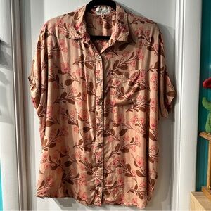 GUC Waiwaolani Floral Patterned Shirt